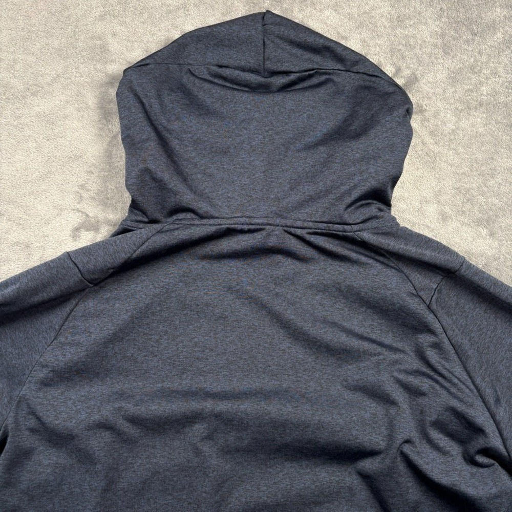 UNRL Crossover Hoodie II Mens Large Blue Performance Tech Stretch Pullover - Picture 10 of 12